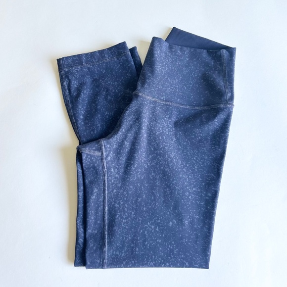 Lululemon Grey Blue Leggings size 4 - Picture 2 of 9